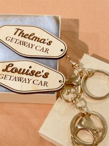 Thelma and Louise Keychain