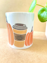 Load image into Gallery viewer, Ceramic Coffee Tea Mug Cup - Fall Football Mom Pumpkin Latte