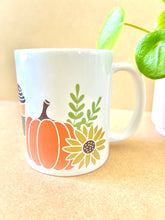 Load image into Gallery viewer, Ceramic Coffee Tea Mug Cup - Fall Football Mom Pumpkin Latte