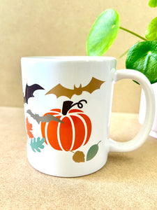 Ceramic Coffee Tea Mug Cup - Halloween Pumpkins GR