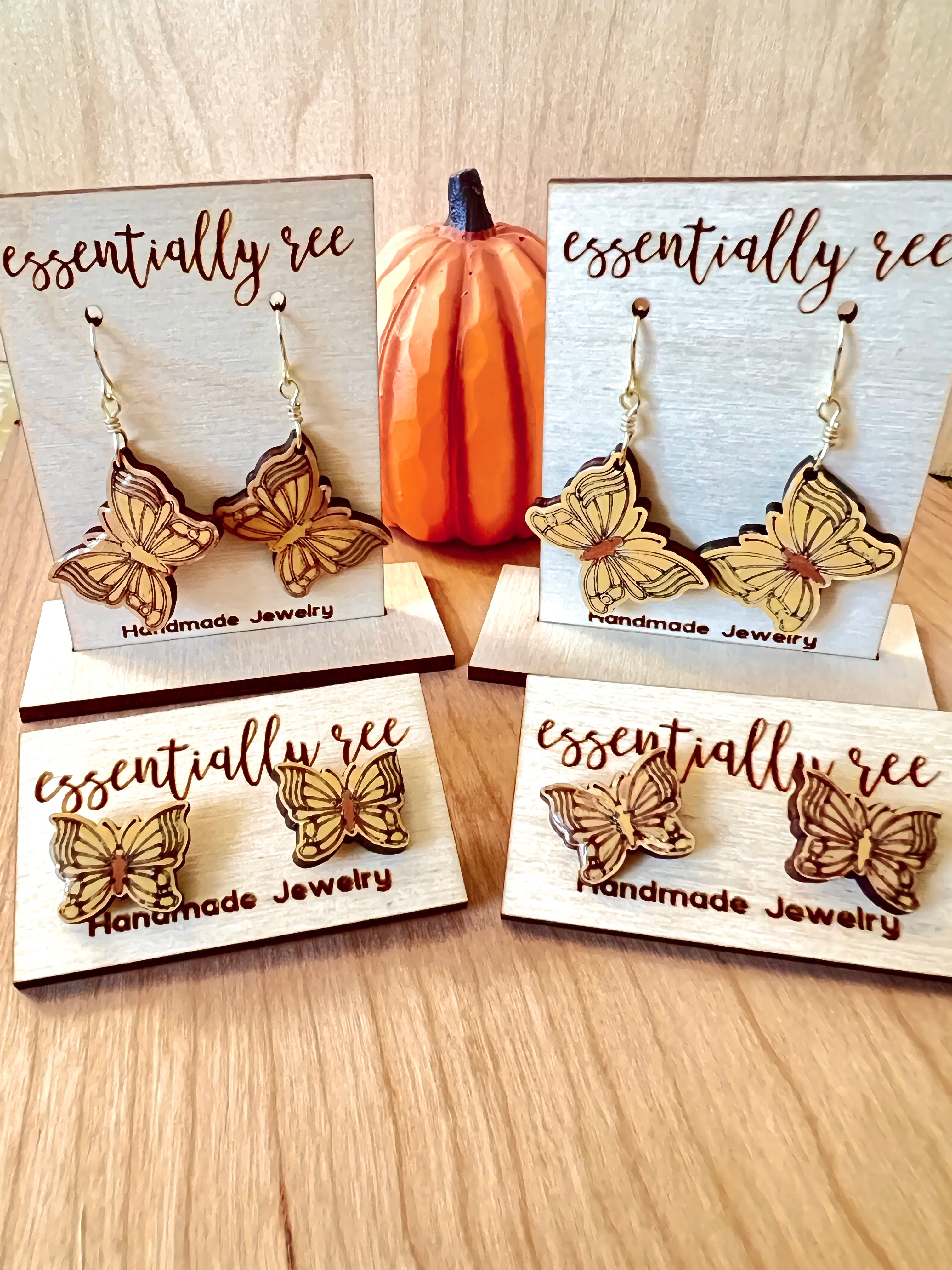 Wood earrings cricut on sale maker