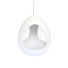 Load image into Gallery viewer, Large White Ceramic Hanging Pod