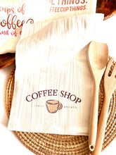 Load image into Gallery viewer, Handmade Cotton Kitchen Towels Coffee