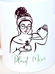 Ceramic Coffee Tea Mug Cup - Plant Mom