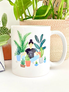 Ceramic Coffee Tea Mug Cup - Plant Mom 2