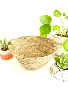 Handmade Collectible Hemp Stitch Basket - Large